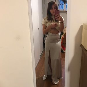 STILLWATER SILK MAXI SKIRT